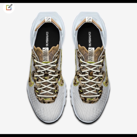 nike react vision leopard print